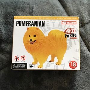 NWOT Pomeranian Puzzle 4D Dog